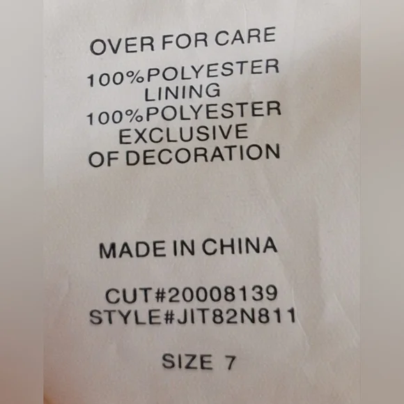 B. SMART Black Dress with Colorful Floral Design - Picture 8 of 8